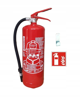 Hasiaci prístroj GP 6x ABC 6kg + držiak Bus TIR stroj